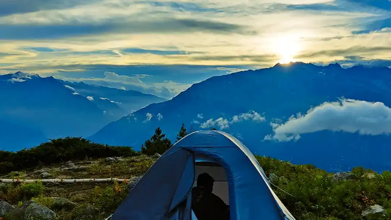 Base Camp of the Kinnar Kailash Trek